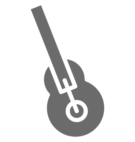 Zip Elszigetelt Vector Icon — Stock Vector