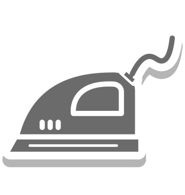 Demir izole vektör simgesi