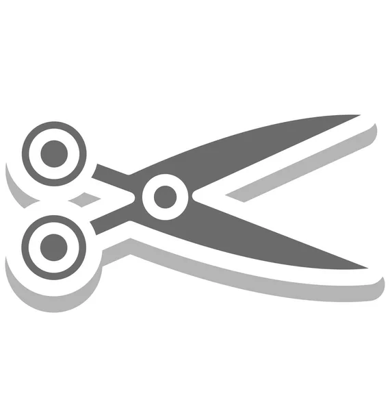 Scissor Geïsoleerde Vector Icon — Stockvector