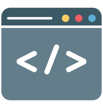 Web geliştirme, izole vektör simge kodlama