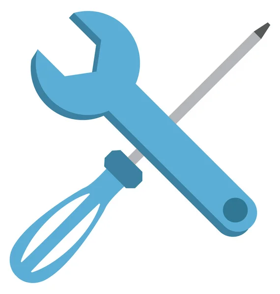 Εργαλεία Γκαράζ Εικονίδιο Απομονωμένες Διάνυσμα Εργαλεία Επιδιόρθωσης — Διανυσματικό Αρχείο