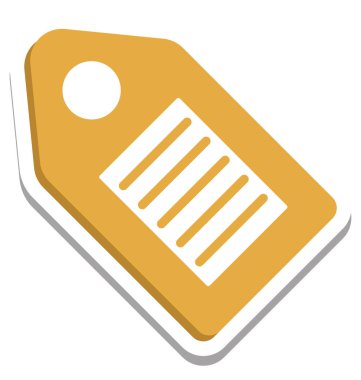 SEO etiketi, Seo anahtar kelime izole vektör simge