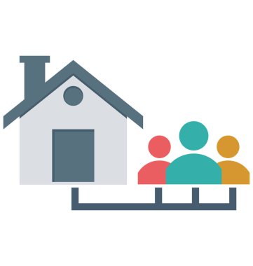 Proje planı, inşaatçılar izole vektör simgeler olabilir herhangi bir stil ile değiştirin.