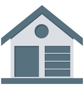 Ev, ev izole vektör simgeler olmak değişiklik yapabileceğiniz herhangi bir stil ile