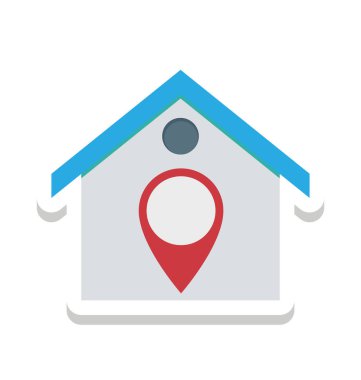 Konumu PIN, gezinti izole vektör simgeler olmak değişiklik yapabileceğiniz herhangi bir stil ile