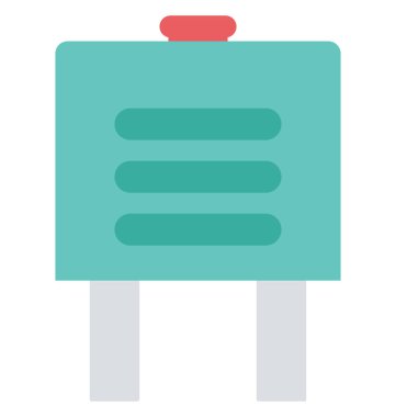 Tak, güç vektör simgesi