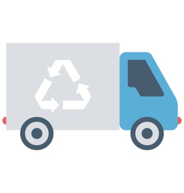 Eko Van, ekoloji vektör simgesi