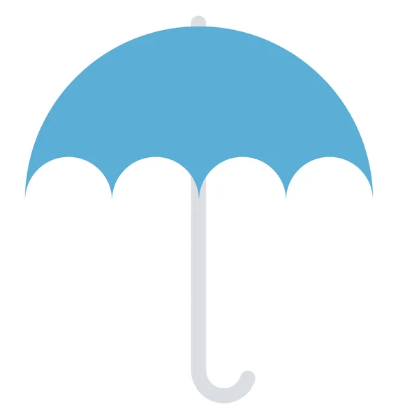 Esernyő Napernyő Vector Icon — Stock Vector