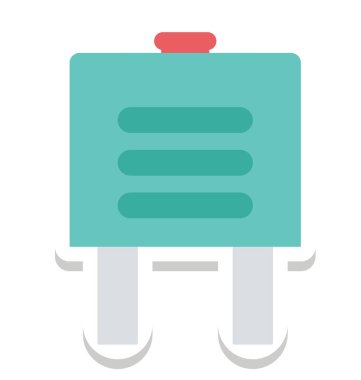 Tak, güç vektör simgesi