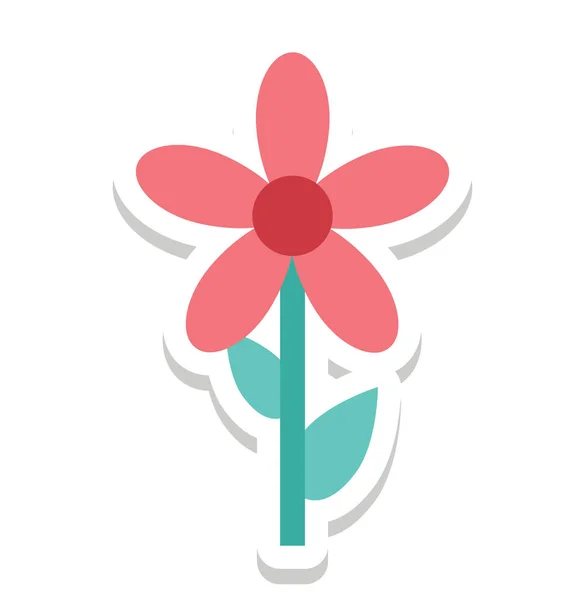 Flower, Sunflower Vector Icon