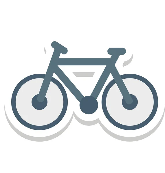 Велосипед Цикл Векторна Піктограма — стоковий вектор