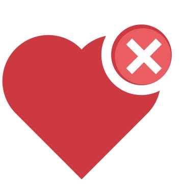 Cross, vektör simge sevgi dolu