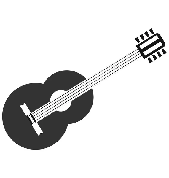 Housle Violoncello Chordophone Vektorové Ikony — Stockový vektor