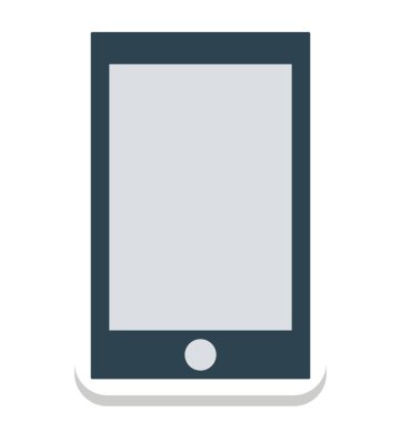 Mobil, cep telefonu düzenlenebilir vektör simgesi