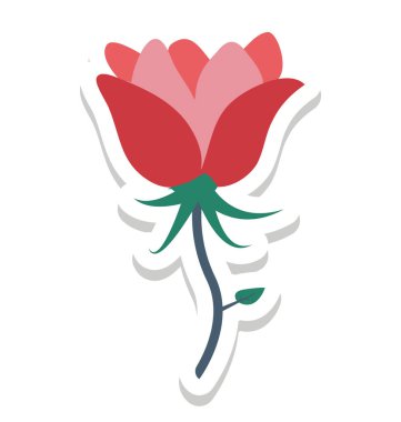 lale, çiçek vektör simgesi