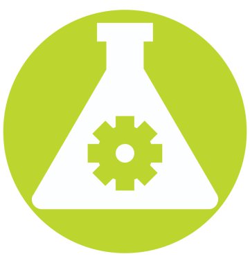 Kabı optimizasyonu iki izole ve düzenlenebilir glif vektör simge renk