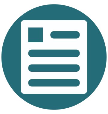 İş profil iki renk glif vektör simge izole ve düzenlenebilir