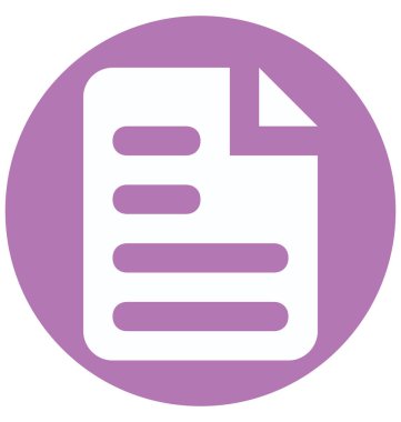 Gazete iki izole ve düzenlenebilir glif vektör simge renk