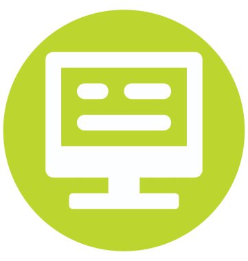 Online grafik iki renk glif vektör simgesi izole ve düzenlenebilir