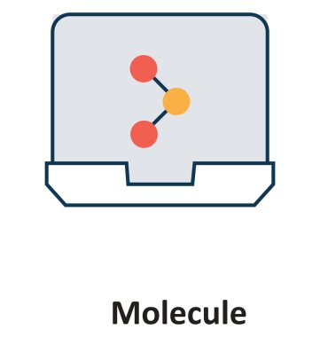 İzole dizüstü bilgisayarda paylaşımı ve teknoloji vektör simgesi