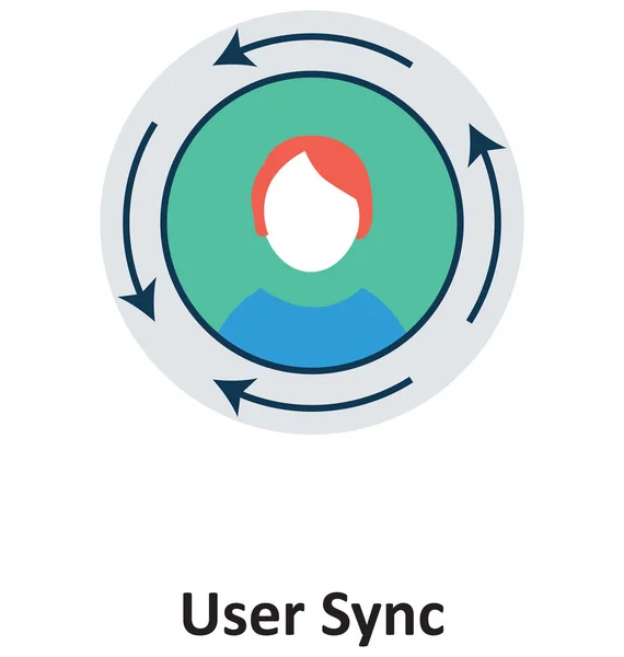 Обновление Аватара Изолированная Векторная Икона Технологии — стоковый вектор