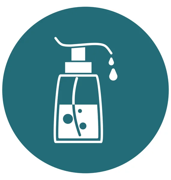 Σαπούνι Dispenser Απομονώσετε Διάνυσμα Εικονίδιο Επεξεργάσιμο — Διανυσματικό Αρχείο