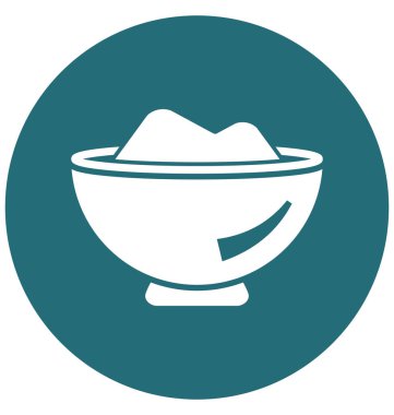 Spa kase izole düzenlenebilir vektör simgesi