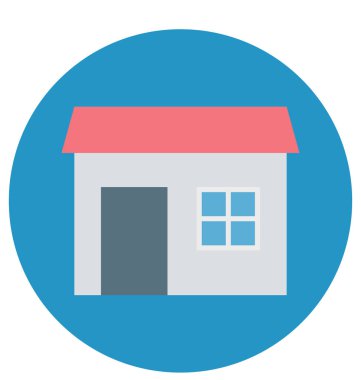 Ev yapımı için izole vektör simge