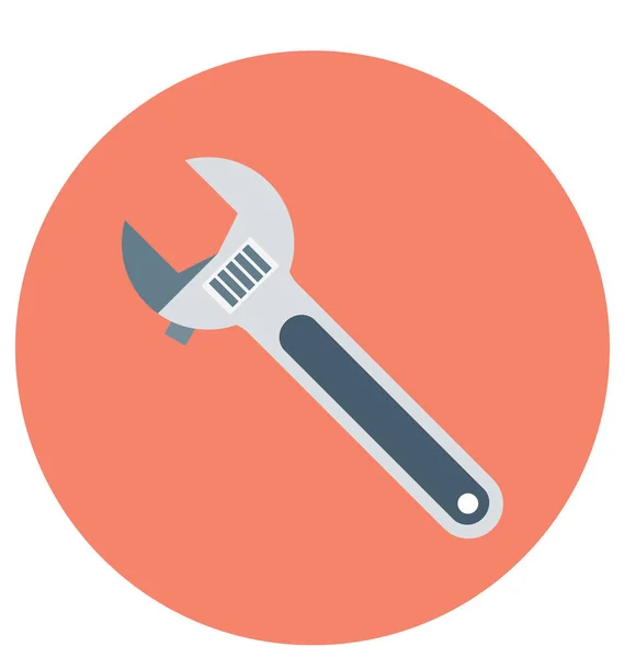 Wench Icono Vectorial Aislado Para Construcción — Vector de stock