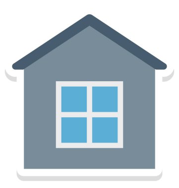 Ev yapımı için izole vektör simge