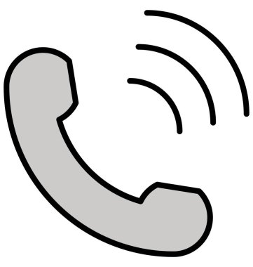 Telekomünikasyon izole vektör simgesi  