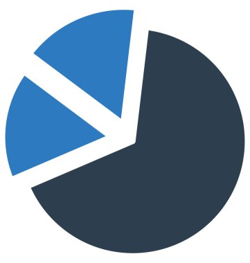 Pasta grafik izole vektör simgesi 