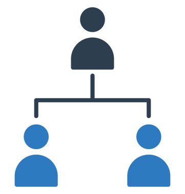 Online topluluk izole vektör simgesi  