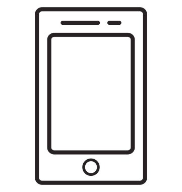 Hareketlilik izole vektör simgesi  