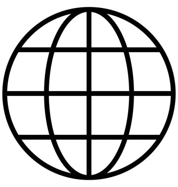 İzole vektör simge  