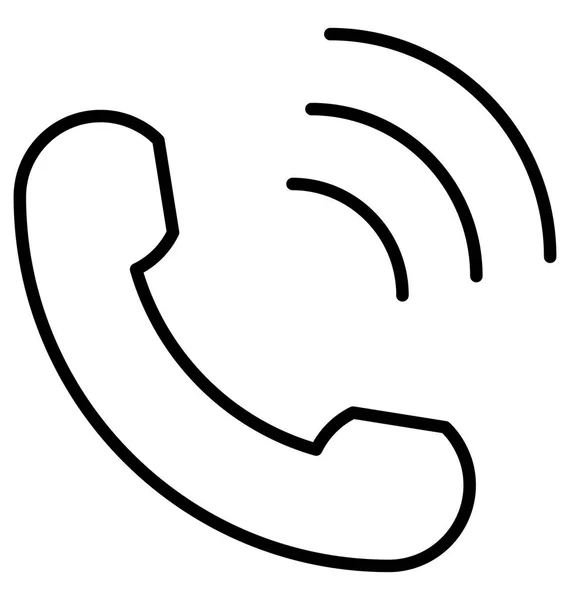 Ikona Białym Tle Wektor Telekomunikacji — Wektor stockowy