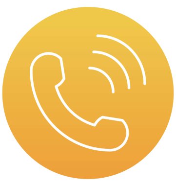 Telekomünikasyon izole vektör simgesi  