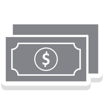 Bohça-in para izole vektör simgesi  