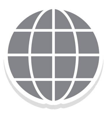 İzole vektör simge  