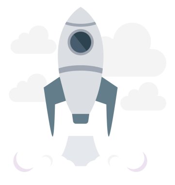 Başlangıç izole renk vektör çizim simgesi