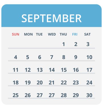 Olaylar izole renk vektör çizim simgesi