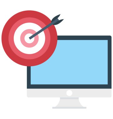 Kampanya Yönetimi izole renk vektör çizim simgesini