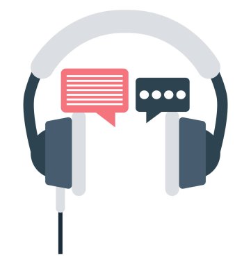 Müşteri Hizmetleri izole renk vektör illüstrasyon simge