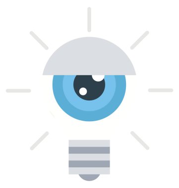 İş fikri, iş yenilik izole renk vektör çizim simgesi