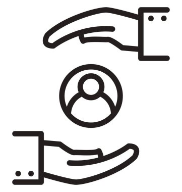 Takım satırı izole vektör simgesi kolayca değiştirilebilir ve düzenlenebilir