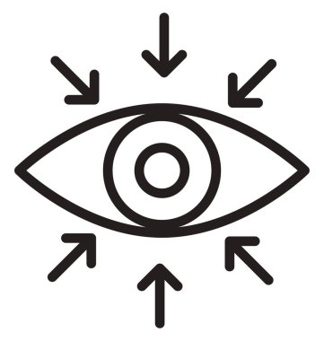 İzole edilmiş satır vektör simgesini gözden geçir ve düzenle