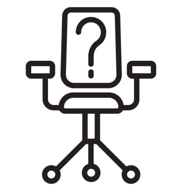 boşluk, boş satır izole vektör simgesi kolayca değiştirilebilir ve düzenlenebilir