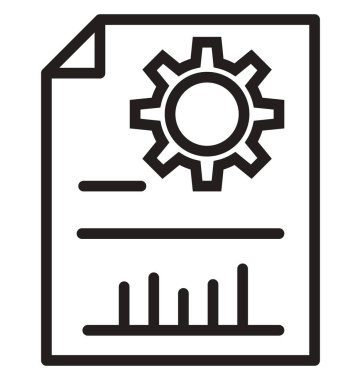 Satıra devam et izole vektör simgesi kolayca değiştirilebilir ve düzenlenebilir