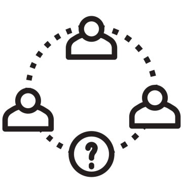 Vacancy, istihdam satırı izole vektör simgesi kolayca değiştirilebilir ve düzenleyin