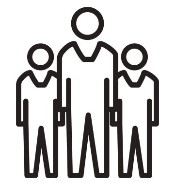 Takım satırı izole vektör simgesi kolayca değiştirilebilir ve düzenlenebilir